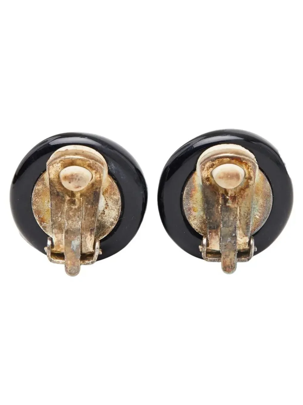 Chanel Cc Logo Clip-On Earrings Gold- #246858C59B